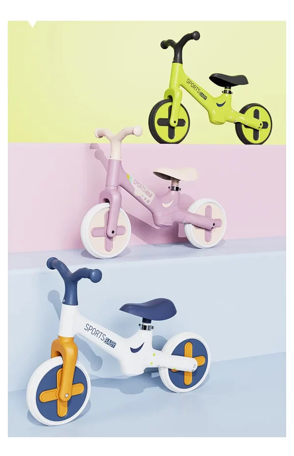 Toddler Balance Bike for Girls Boys No-Pedal Training Bike for Kids Toddler Push Bicycle for Distributor - 图片 5