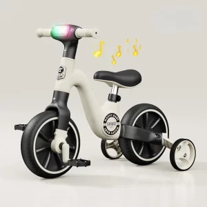 2 in 1 Kids Balance Bikes Convertible Tricycle with Adjustable Seat and Removable Pedal for Distributor