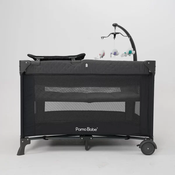 Multi-purpose Baby Infant Crib Foldable Game Bed With Diaper Table, Wholesale - 图片 4