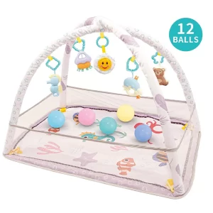 Foldable Baby Play Gym Mat Baby Activity Play Mat for Infant Newborns Babies for Distributor