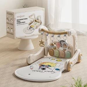 4 in 1 Multi-Functional Baby Walker with Music and Light, Wholesale