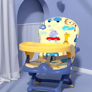 Baby High Chair for Babies and Toddlers Travel Booster Feeding Chairs with Safety Harness for Distributor