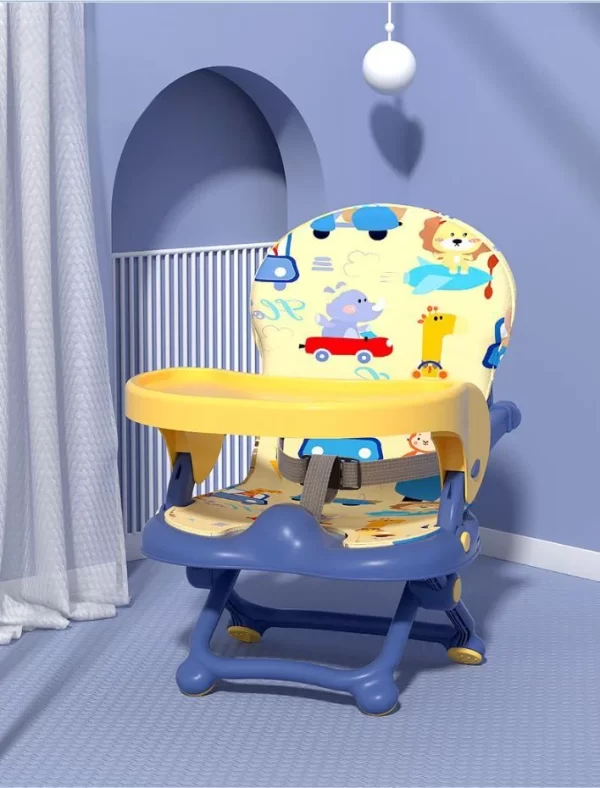 Baby High Chair for Babies and Toddlers Travel Booster Feeding Chairs with Safety Harness for Distributor