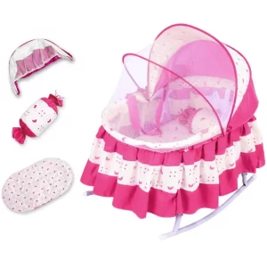 Baby Cradle Swing Foldable Infant Rocking Bed Baby Cradle Crib for Newborn, Wholesale