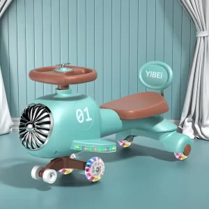 Swing Car with LED Flashing Wheels Wiggle Car for Kids Ride-on Toy for Boys Girls, Wholesale