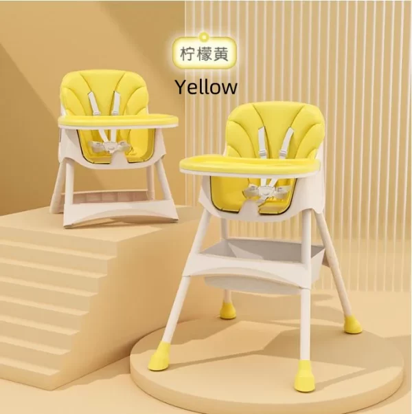Baby High Chair for Babies and Toddlers with 5-Point Safety Harness Easy to Clean Surface for Distributor - 图片 3