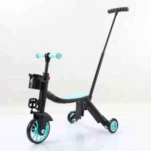 5-in-1 Kids Trike - 8 Mode Convertible Push Bike/Pedal Trike/Scooter/Glider Bike/Balance Bike with Adjustable Handlebar for Distributor