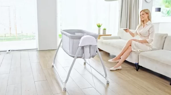 Electric Baby Cradle Baby Rocker Bed for Children Soothing, Wholesale - 图片 6