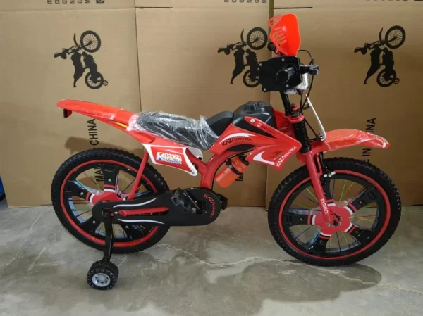 Children's Bike Toddler and Kids Bike For Girls and Boys With Saddle Handle Training Wheels - 图片 3