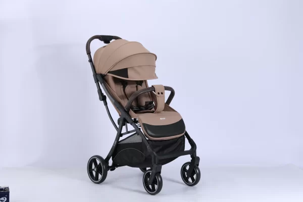 Premium Baby Stroller with 8" EVA Wheels PU Handles, Wholesale - 图片 6