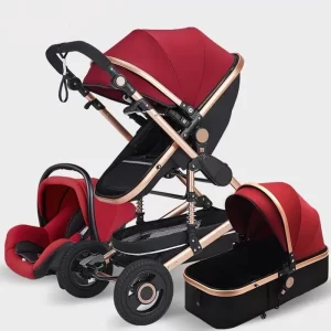 3 in 1 Baby Stroller Lightweight Premium Aluminum Frame Luxury Baby Pram Baby Strollers for Travel, Wholesale