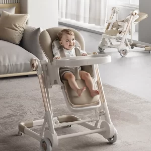Foldable Adjustable Baby Highchair Portable Non-Slip Base Comfort Seat, Wholesale