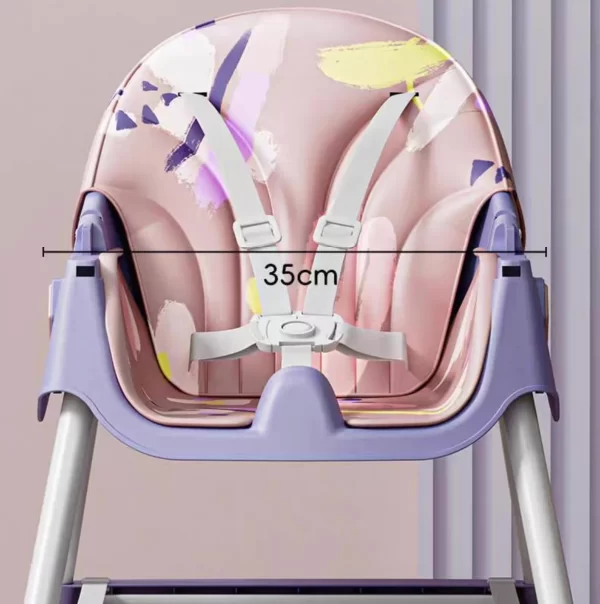 Foldable Baby High Chair with Adjustable Height, Wholesale - 图片 6