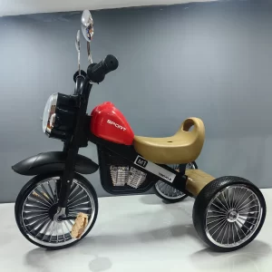 Kids Tricycle with LED Lights and Music High-Carbon Steel Safe and Fun Toddler Bike, Wholesale