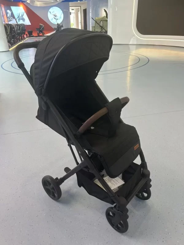 Baby Stroller with Oversized Wheels Leather Handle Covers Toddler Stroller, Wholesale