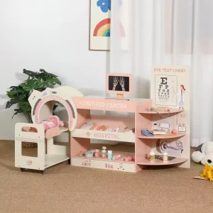 Hospital Pretend Play Set Game Educational Pretend Doctor Gift Toys for Kids Girls, Wholesale