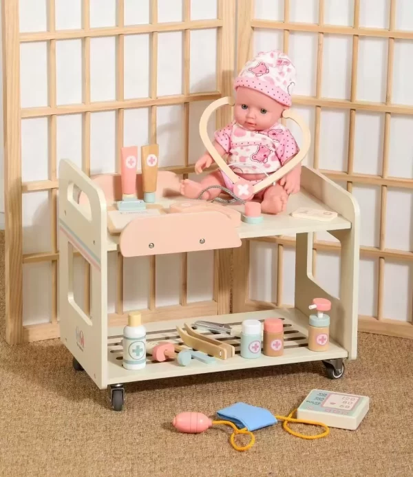 Hospital Pretend Play Set Game Educational Pretend Doctor Gift Toys for Kids Girls, Wholesale - 图片 2