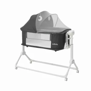 Smart Bluetooth Baby Bassinet with Mosquito Canopy & Music Baby Rocking Bed, Wholesale