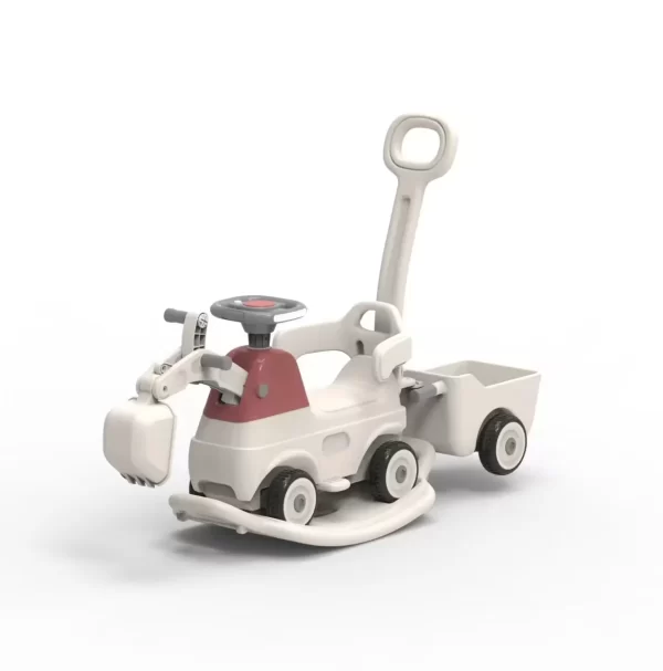 4-in-1 Multi-Function Kids Ride-On Toy Car - Excavator, Rocking Horse, Toy Dumper Truck, Sliding Car, Wholesale - 图片 7