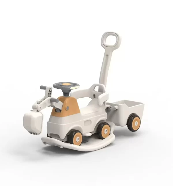 4-in-1 Multi-Function Kids Ride-On Toy Car - Excavator, Rocking Horse, Toy Dumper Truck, Sliding Car, Wholesale - 图片 6