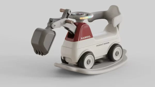 4-in-1 Multi-Function Kids Ride-On Toy Car - Excavator, Rocking Horse, Toy Dumper Truck, Sliding Car, Wholesale - 图片 5