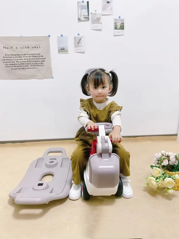 4-in-1 Multi-Function Kids Ride-On Toy Car - Excavator, Rocking Horse, Toy Dumper Truck, Sliding Car, Wholesale - 图片 2
