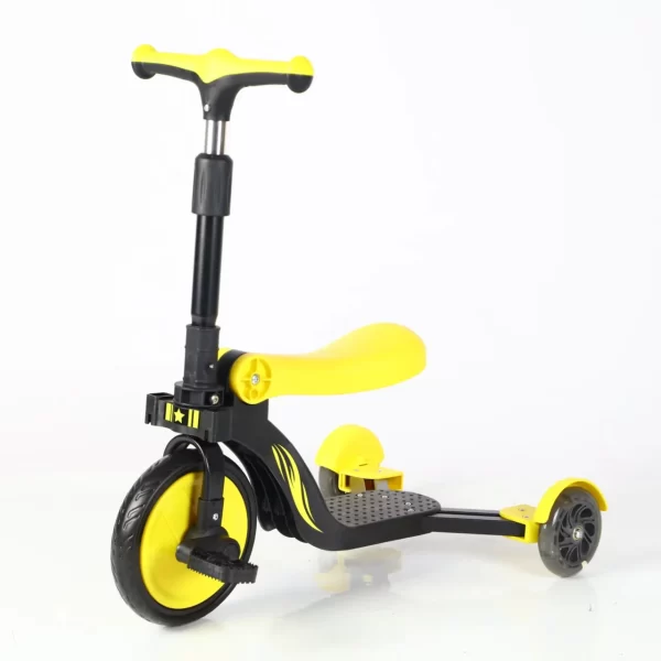 5-in-1 Multi-Function Kids Scooter Converts Between 5 Modes 3 Height Adjustments, Wholesale - 图片 4