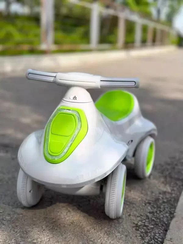 Musical Lights Kids Sliding Car Ride-On Car with Storage Basket Interactive Toddler Scooter, Wholesale - 图片 4