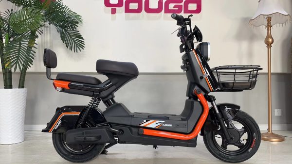 Electric Scooter Adults, 20" Fat Tire Electric Bike with 500Wh Battery, Up to 30Miles & 20MPH, Adult Electric Bicycles