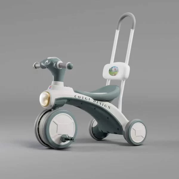 Kids' Tricycle with Push Handle Toddler Push Trike for Boys and Girls, Wholesale - 图片 3