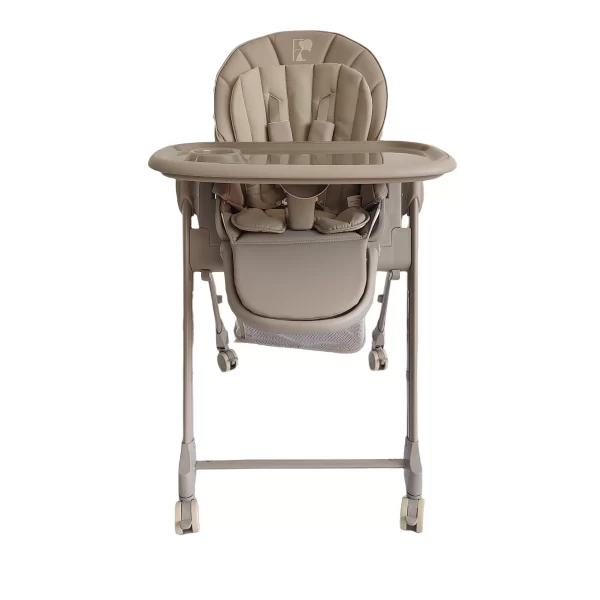 Multi-Functional Baby High Chair with Adjustable Footrest, Backrest & Height, Wholesale - 图片 6