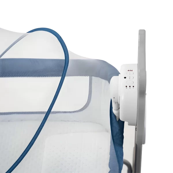 Smart Electric Baby Rocking Crib with Wheels, Multi-Functional Baby Bassinets Bed, Wholesale - 图片 8