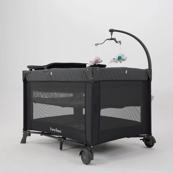 Multi-purpose Baby Infant Crib Foldable Game Bed With Diaper Table, Wholesale - 图片 5