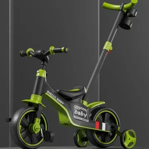 4-in-1 Multi-Functional Kids Tricycle Convertible Push Bike, Pedal Trike, Scooter & Balance Bike with Adjustable Handlebars for Distributor