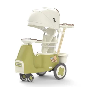 Luxury Baby Ride on Car Multifunctional Stroller & Rocker Car with Light and Music, Patented Design, Wholesale
