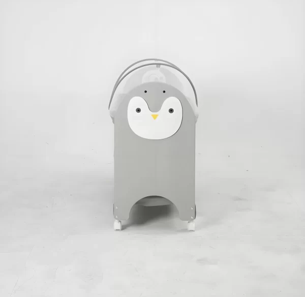 Smart Baby Bassinet with 3-Speed Auto Rocking, Bluetooth Remote, Wholesale - 图片 2