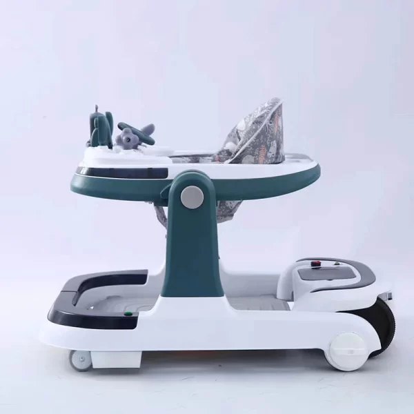 Multifunctional Electric Baby Walker – Bluetooth Remote, Music & Lights, Wholesale - 图片 3