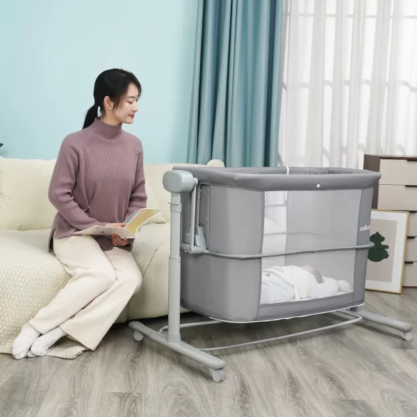 Baby Swing Bed Baby Electric Cradle Swing Modern Electronic Crib, Wholesale - 图片 2
