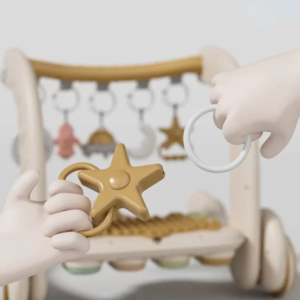 4 in 1 Multi-Functional Baby Walker with Music and Light, Wholesale - 图片 4