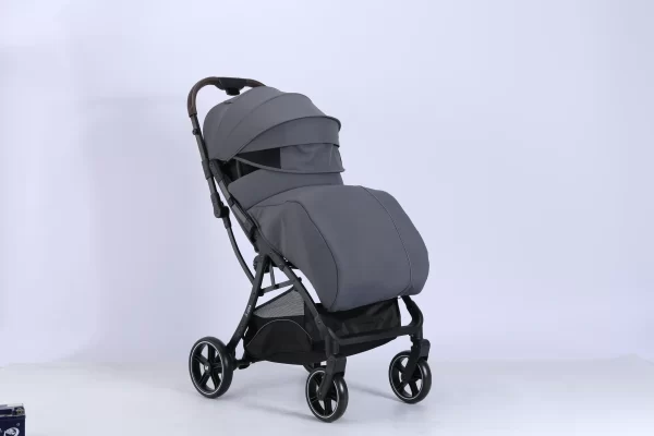 Premium Baby Stroller with 8" EVA Wheels PU Handles, Wholesale - 图片 2