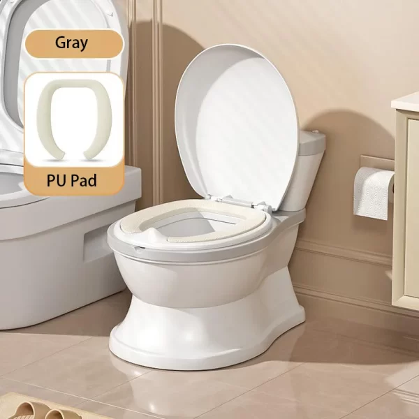 Kids Potty Training Toilet Comfortable Baby Potty Chair with Anti-Slip Base, Wholesale - 图片 3
