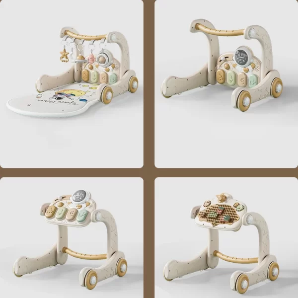 4 in 1 Multi-Functional Baby Walker with Music and Light, Wholesale - 图片 5