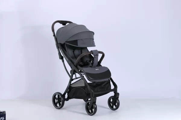 Premium Baby Stroller with 8" EVA Wheels PU Handles, Wholesale - 图片 4