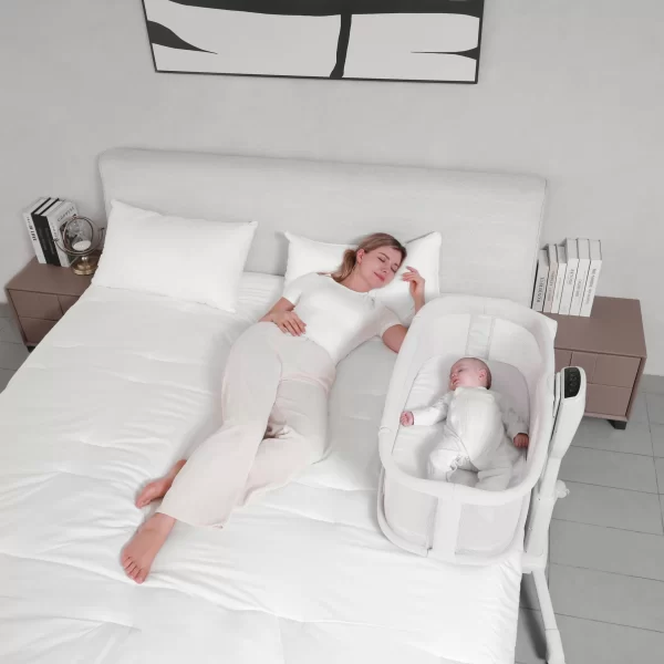5 in 1 Smart Baby Bassinets Bed, Baby Rocking Crib Wholesale - 图片 4