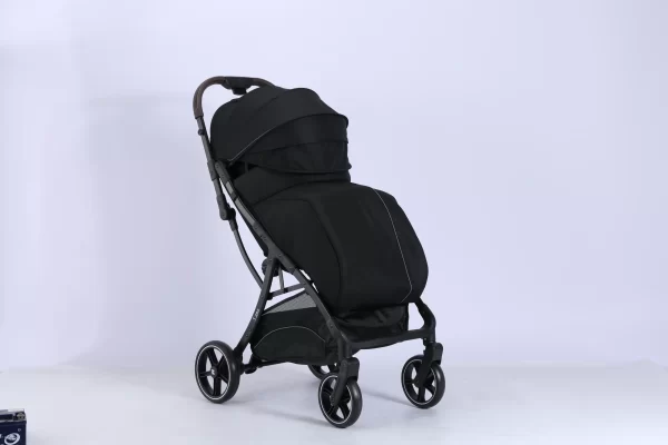 Premium Baby Stroller with 8" EVA Wheels PU Handles, Wholesale - 图片 3