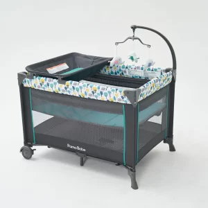 Multi-purpose Baby Infant Crib Foldable Game Bed With Diaper Table, Wholesale