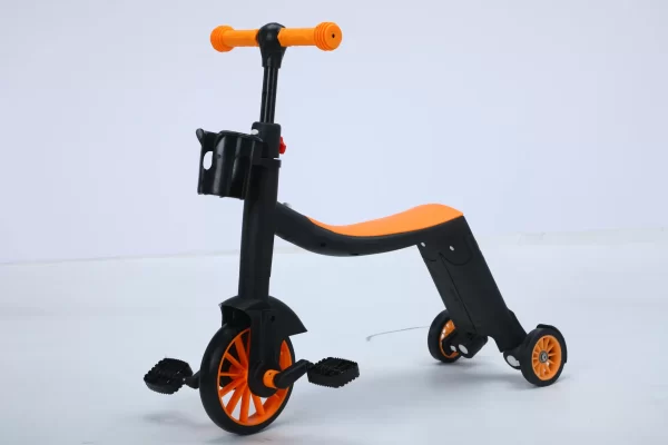 5-in-1 Kids Trike - 8 Mode Convertible Push Bike/Pedal Trike/Scooter/Glider Bike/Balance Bike with Adjustable Handlebar for Distributor - 图片 7