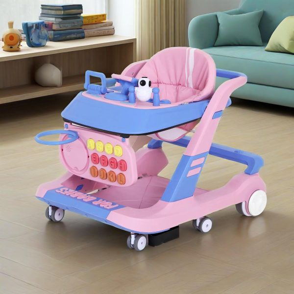 Wholesale Baby Walker with Mute Wheels, Music Light Toddle Walker Multi-functional - 图片 4
