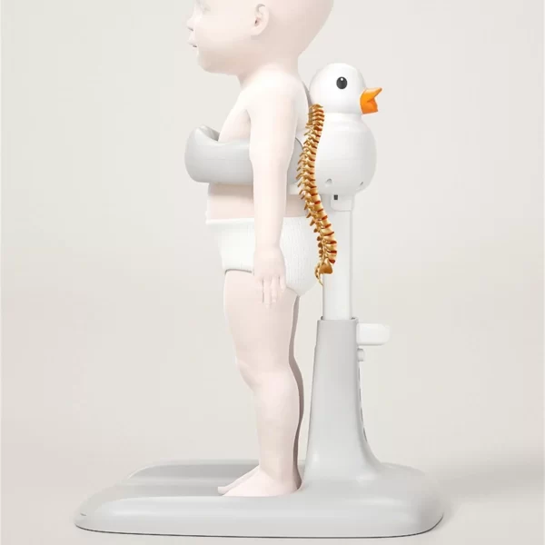 Wholesale Cartoon Duck Baby Hug Bath Tower, Adjustable for Safe Toddler Showers - 图片 2
