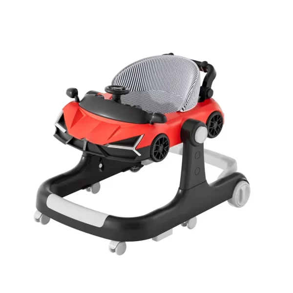 Wholesale Baby Walker with Anti-Tip Base, Car Theme - 图片 2
